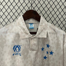 Camisa Cruzeiro Retrô Finta Coca-Cola Branca 93/94